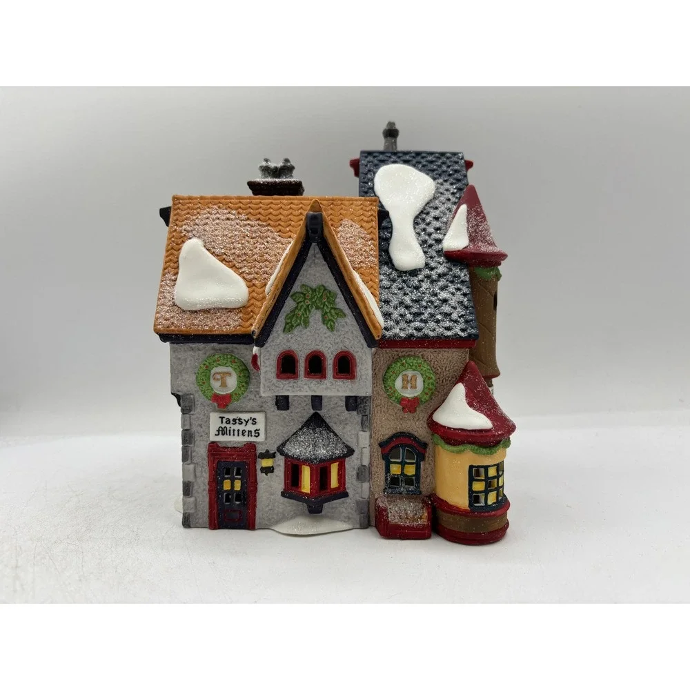 Dept 56 1991 Vintage HVC North Pole Tassy's Mittens & Hassel's Woolies 5622-7